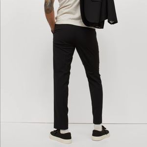 H&M Slim Fit Suit Pants - Black